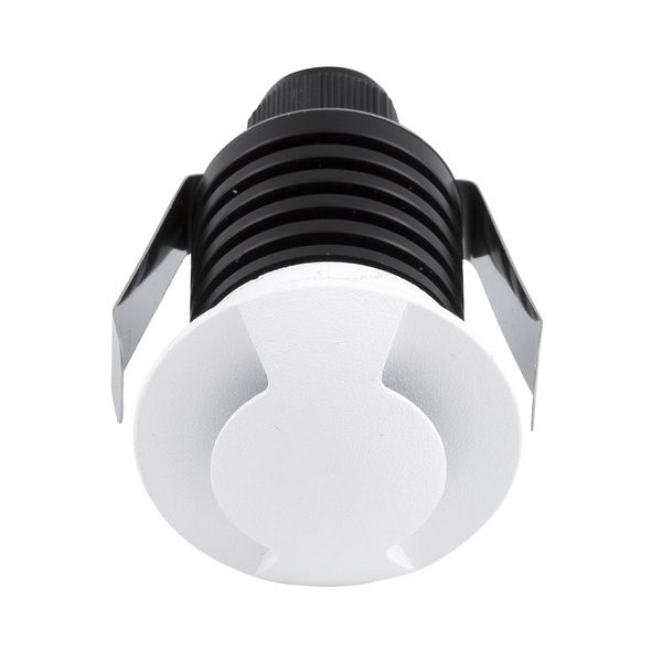 Satin Nickel Aluminium LED 1 Watt 19,1Lm 3000K IP67 100-240 Volt 50Hz Beam 51o Driver Included D: 4.2 H: 9 cm Cut Out: 3.7 cm image 1