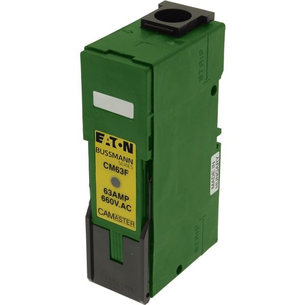 Fuse-holder, LV, 63 A, AC 690 V, BS88/A3, 1P, BS, green image 2