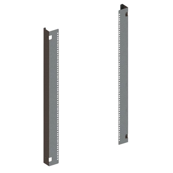 19" Adapter profiles W=600 mm and H=1000 mm (21U), PU=2 pcs. image 1