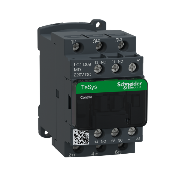 TeSys Deca contactor - 3P(3 NO) - AC-3/AC-3e - = 440 V 9 A - 220 V DC coil image 5