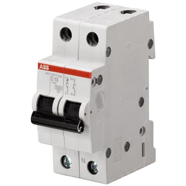 SH201T-C10NA Miniature Circuit Breaker - 1+NP - C - 10 A image 2