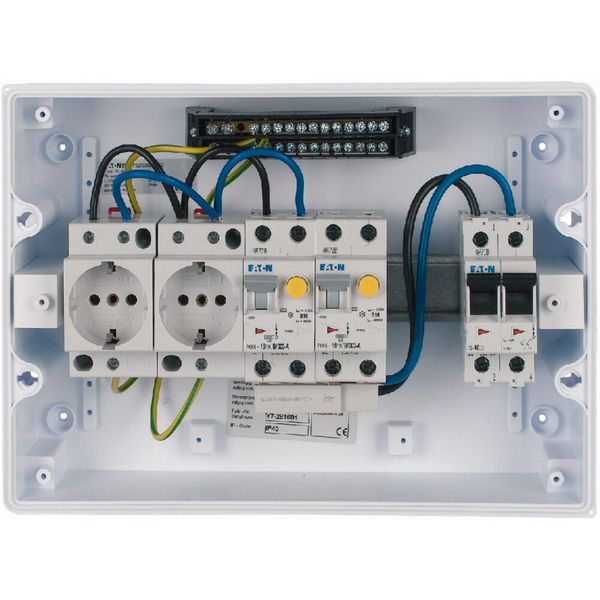 PV DBO 1-phase, 2x RCBO 1x HS 2x socket image 6