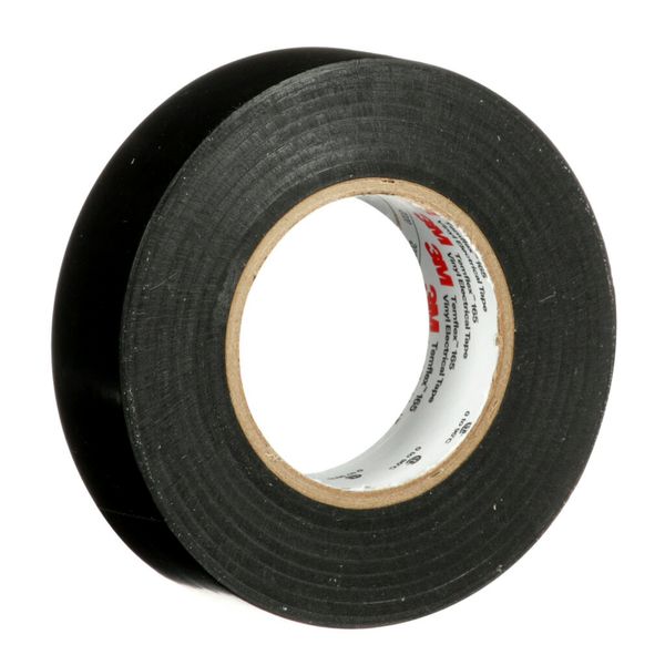 3M™ Temflex™ Vinyl Electrical Tape 165, Black, 19 mm x 20 m, 100 Rolls image 5