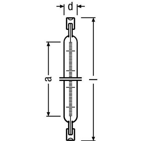 ITT CL 200W 235V-0170 R7S 12X1     OSRAM image 2