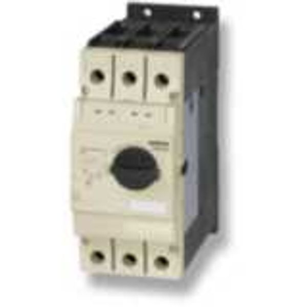 Motor-protective circuit breaker, rotary type, 3-pole, 18-26 A image 1
