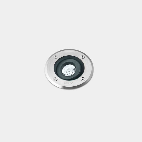 Recessed uplighting IP66-IP67 Gea Power LED Pro Ø125mm Efficiency LED 2.1W LED warm-white 2700K ON-OFF AISI 316 stainless steel 203lm image 1
