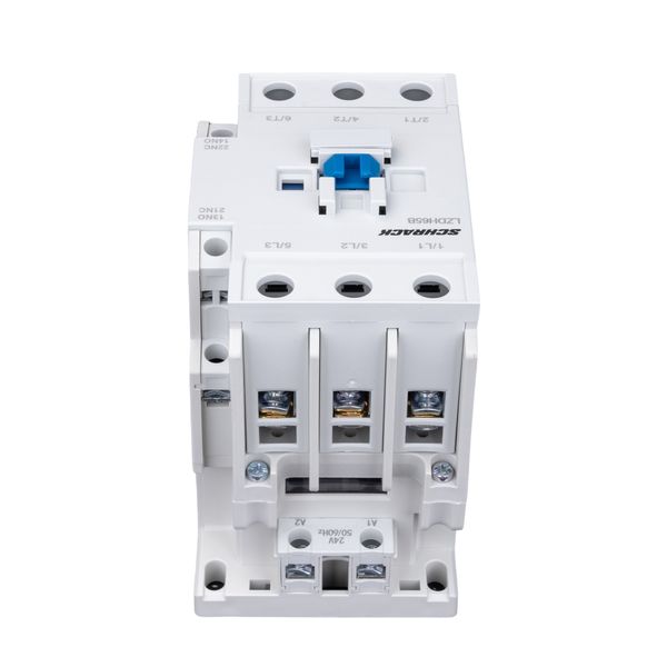 Contactor 3-pole, CUBICO High, 30kW, 65A, 1NO+1NC, 24VAC image 4