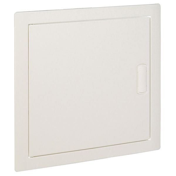 Flush-mounted distributor Ekinoxe, with metal door, signal white, IP30, 12+2 modules, 1R image 1