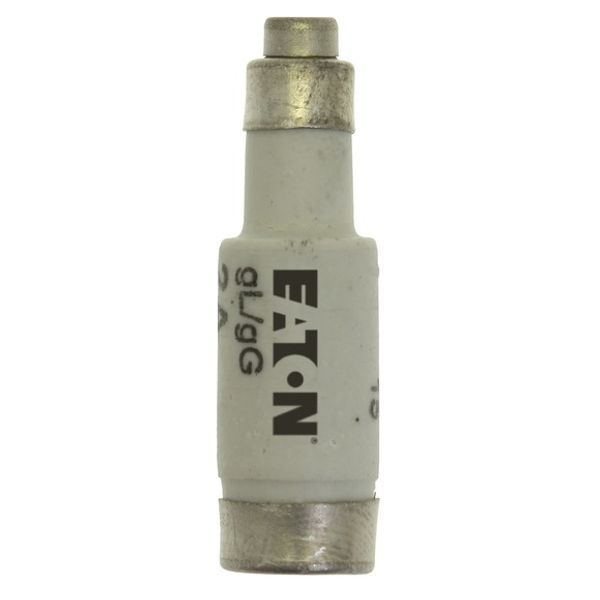 Fuse-link, LV, 6 A, AC 400 V, D01, aR, IEC, ultra rapid image 1