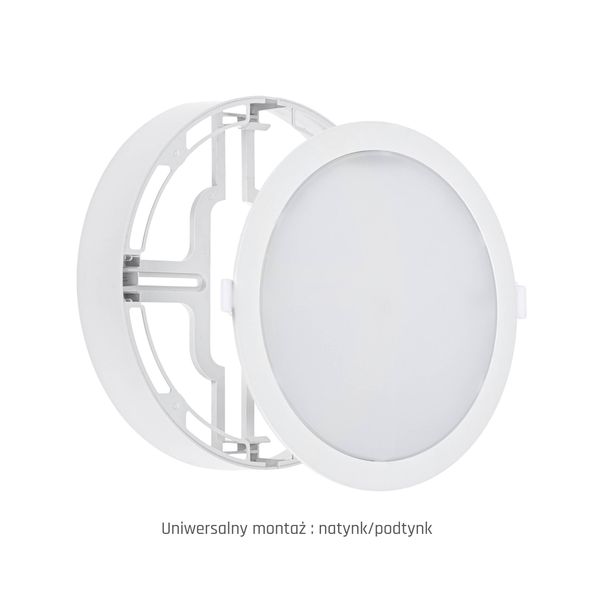 ALGINE 2IN1 SURFACE-RECESSED DOWNLIGHT 18W 1900LM NW 230V IP20 ROUND image 33