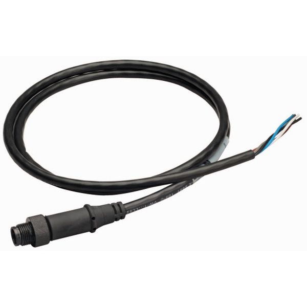 I/O round cable IP67, 0.3 m, 5-pole, Prefabricated with M12 plug image 1