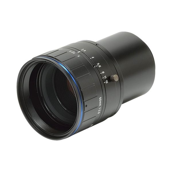 Vision lens, high resolution, focal length 50 mm, 1.8-inch sensor size image 1
