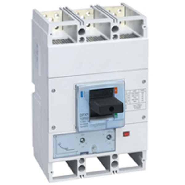 MCCB DPX³ 1600 - thermal magnetic release - 3P - Icu 70 kA (400 V~) - In 630 A image 1