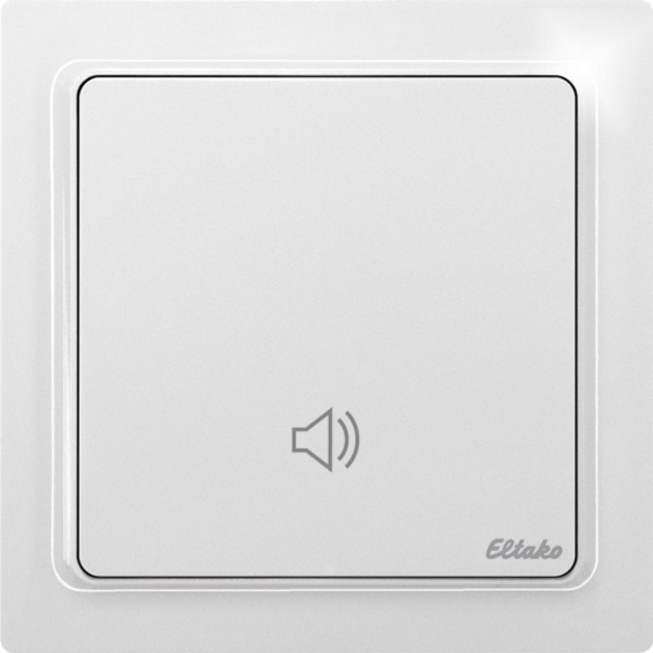 Wireless indoor UP signal generator, polar white glossy image 1
