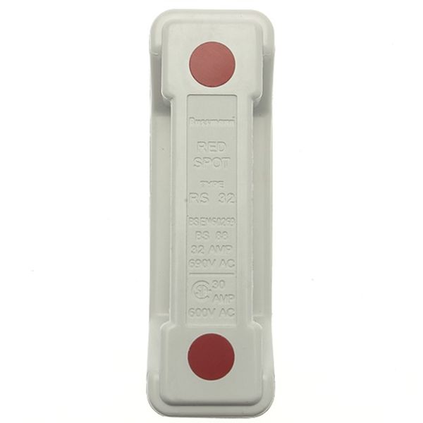 Fuse-holder, LV, 32 A, AC 690 V, BS88/A2, 1P, BS, front connected, white image 2
