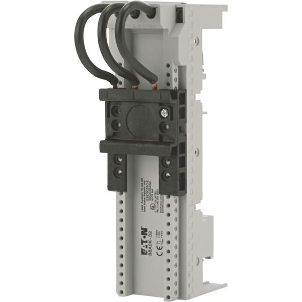 Busbar adapter, 45 mm, 32 A, DIN rail: 1, Push in terminals image 8