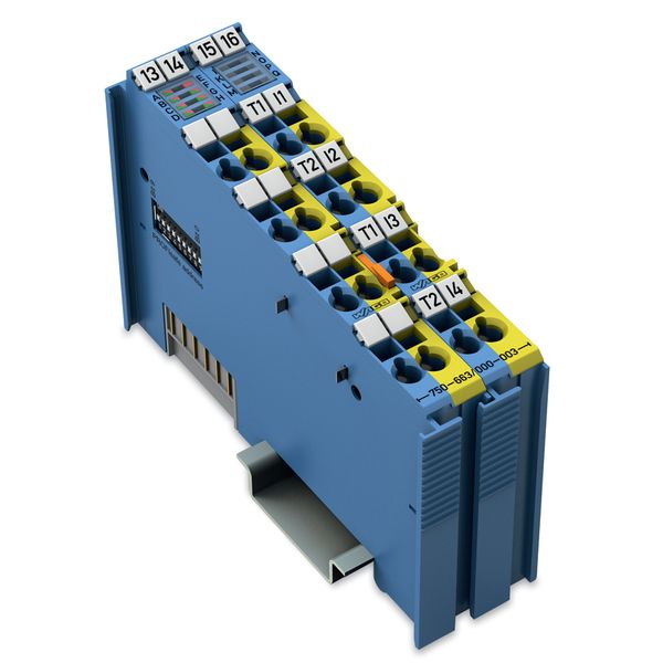 Intrinsically safe 4-channel digital input 24 VDC PROFIsafe V2.0 iPar image 2