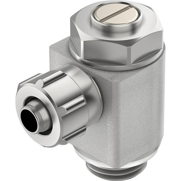 GRLZ-1/4-PK-6-B One-way flow control valve image 1
