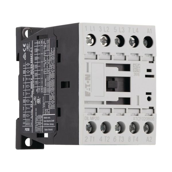 Contactor, 4 pole, AC operation, AC-1: 22 A, 230 V 50 Hz, 240 V 60 Hz, Screw terminals image 12