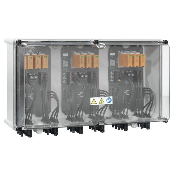 Combiner Box (Photovoltaik), 1000 V, 3 MPP's, 3 Inputs / 3 Outputs per image 2