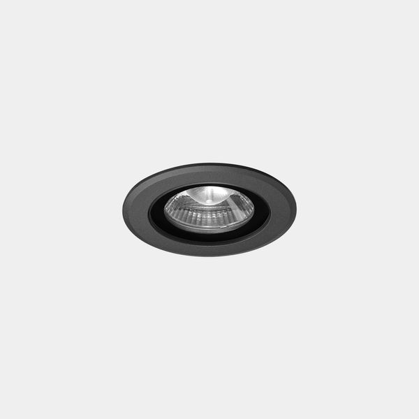 Downlight IP66 Max Medium Round LED 7.9W LED warm-white 3000K Black 459lm image 1