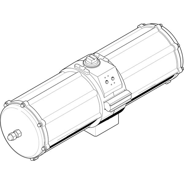 DAPS-2880-090-RS2-F16 Quarter turn actuator image 1