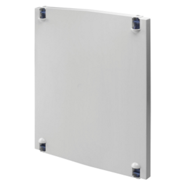 HINGED ENCLOSURE DOOR IN POLYESTER - FOR BOARDS 515X650 - GREY RAL 7035 image 1
