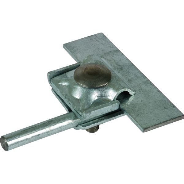 Saddle clamp St/tZn clamping range 0.7-10mm f. Rd 8-10mm image 1
