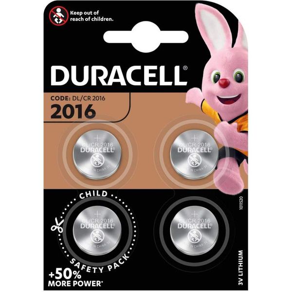 DURACELL Lithium CR2016 BL4 image 1