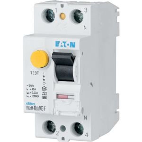 Residual current circuit breaker (RCCB), 16A, 2p, 300mA, type G/F image 5