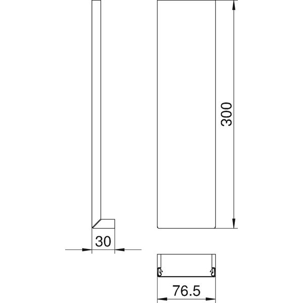 GS-OTARW Cover for external corner 80 12x76,5x300 image 2