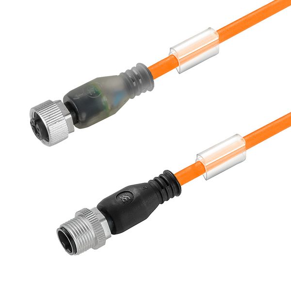 Sensor-actuator Cable (assembled), M12 / M12, Number of poles: 4, Cabl image 2