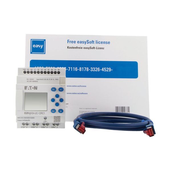 Starter package consisting of EASY-E4-UC-12RC1, patch cable and software license for easySoft image 7