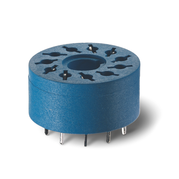 PCB socket blue, diameter 22mm.for 60.13 (90.15) image 1