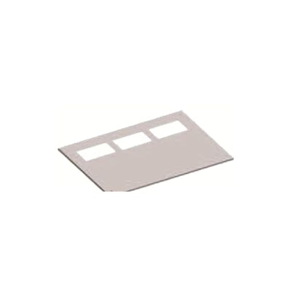 RD34F1 Top plate, Field width: 3, 12 mm x 859 mm x 425 mm image 3