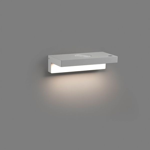 WELL WHITE WALL LAMP INDUCTION + USB 7W 2700K image 1