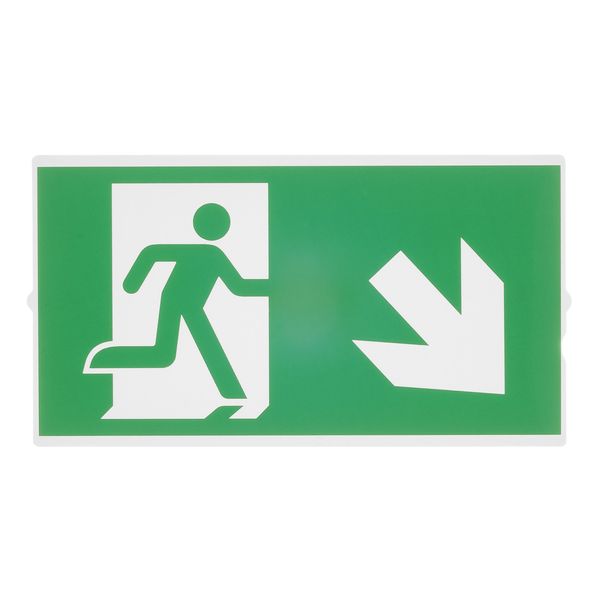 P-LIGHT Emergency stair sign, small, green image 1