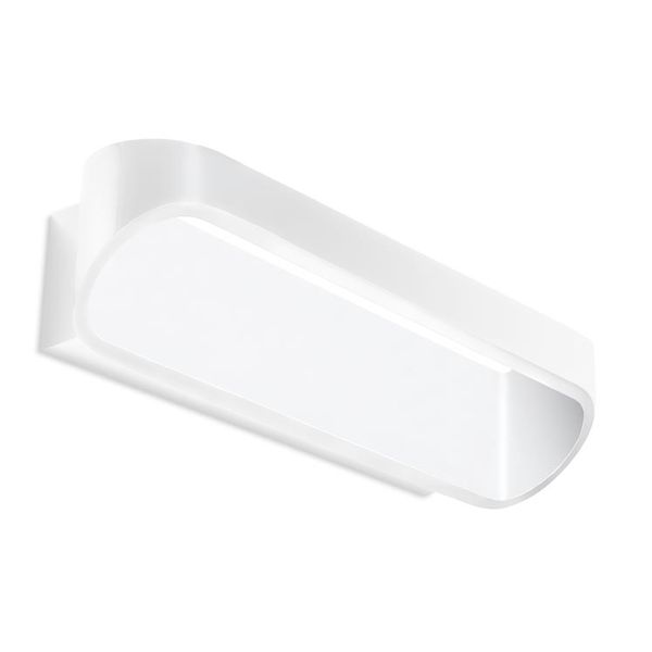 Wall fixture Oval 300mm LED 9W 3000K White 877lm image 1