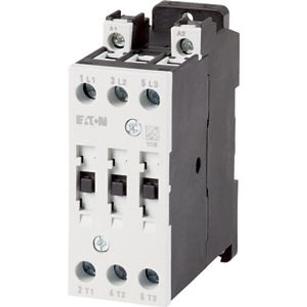 Contactor, 3 pole, 380 V 400 V: 15 kW, 24 V DC, DC operation, Screw terminals image 2