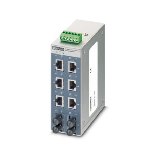 FL SWITCH SFNT 6TX/2FX ST-C - Industrial Ethernet Switch image 1