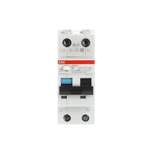 DS201 C10 AC30 Residual Current Circuit Breaker with Overcurrent Protection image 4