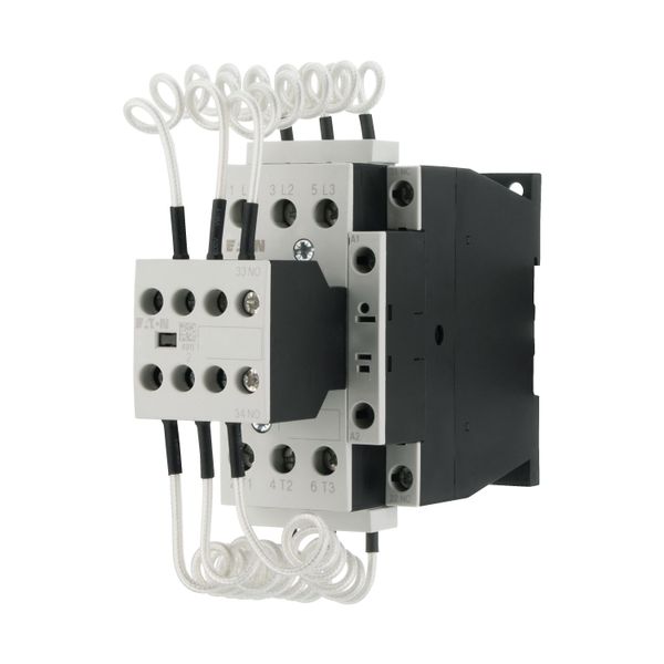 Contactor for capacitors, with series resistors, 20 kVAr, 190 V 50 Hz, 220 V 60 Hz image 11