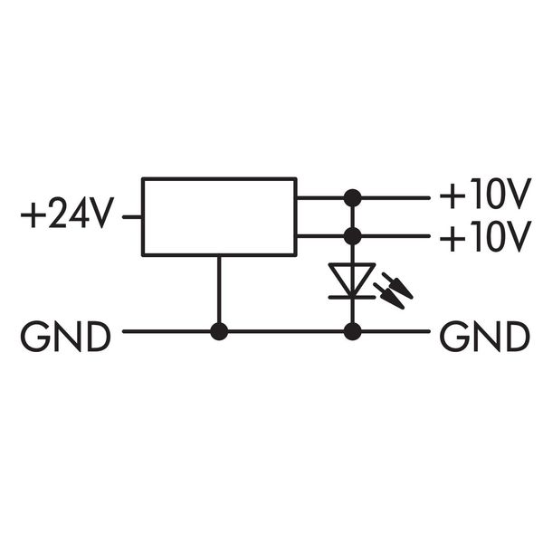 DC/DC Converter 24 VDC input voltage 10 VDC output voltage gray image 6