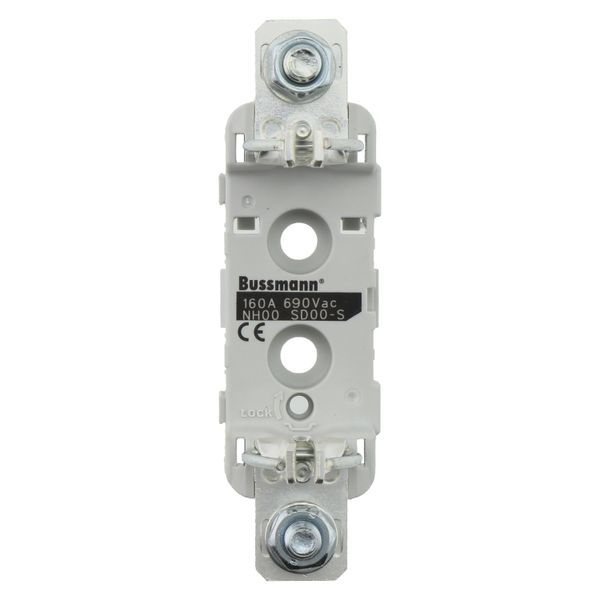 Fuse-base, LV, 160 A, AC 690 V, NH00, 1P, IEC, screw mount image 36