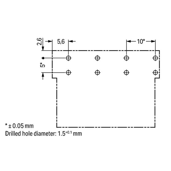 Socket for PCBs angled 4-pole light green image 3