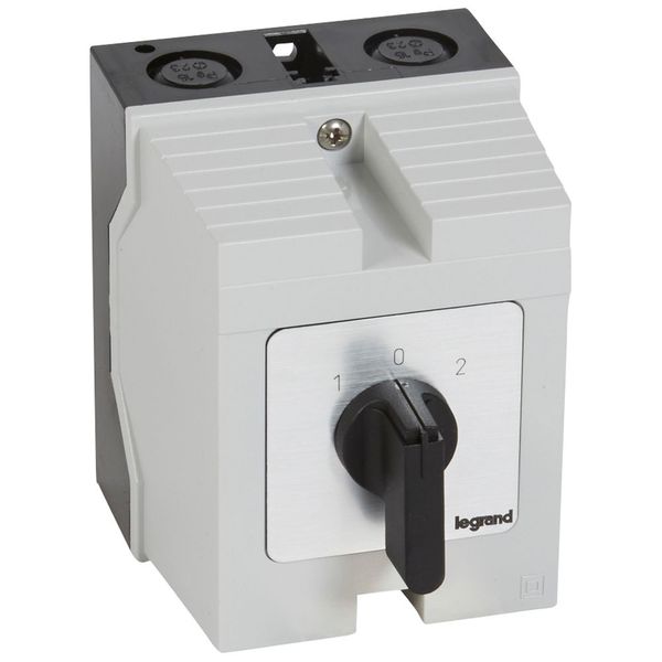 Cam switch - changeover switch with off - PR 17 - 4P - 20 A - box 96x120 mm image 1