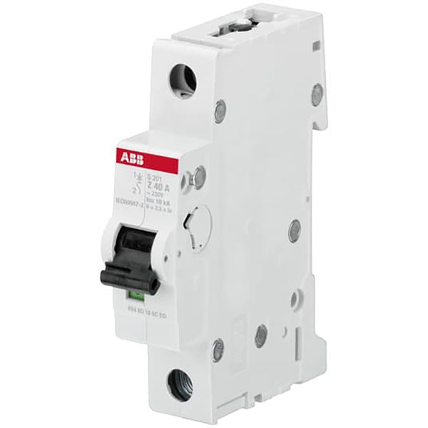 S201-Z0.5 Miniature Circuit Breaker - 1P - Z - 0.5 A image 1