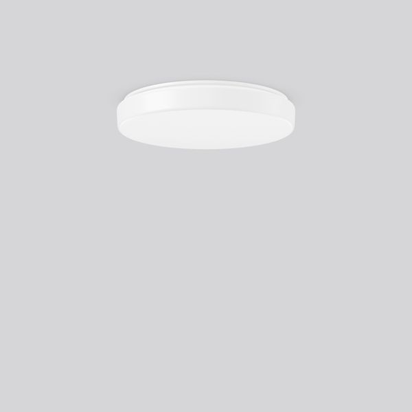 Flat Polymero Kreis Slim, 19 W, 1900 lm, 830, white, Phase-cut Ceiling image 1