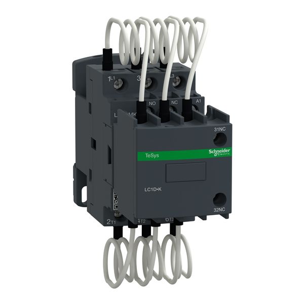 Capacitor contactor, TeSys Deca, 25 kVAR at 400 V/50 Hz, coil 230 V AC 50/60 Hz image 3