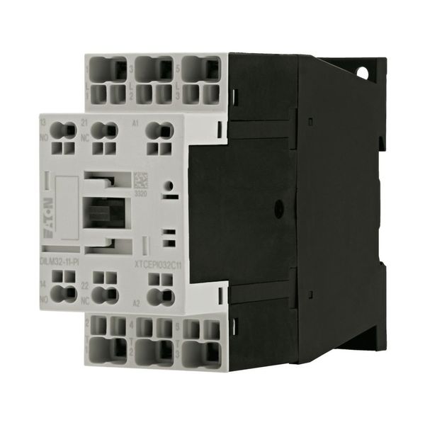 Contactor, 3 pole, 380 V 400 V 15 kW, 1 N/O, 1 NC, 220 V 50/60 Hz, AC operation, Push in terminals image 7